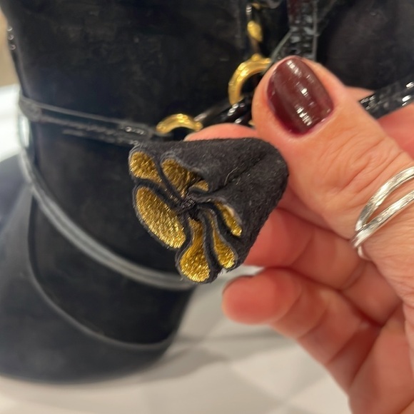 Marc Jacobs Black Suede Boots - Picture 13 of 13